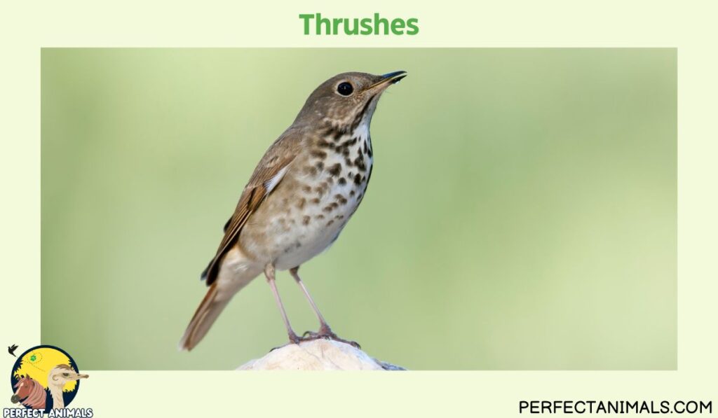 What Birds Lays Blue Eggs?  | Thrushes